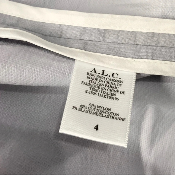 A.L.C. Bridges Coat in Lilac - Picture 7 of 7